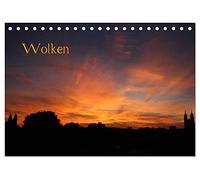 Wolken (Tischkalender 2026 DIN A5 quer), CALVENDO Monatskalender: Ein Jahr lang Abendhimmel-Wolken aus einer bestimmten Perspektive betrachtet.