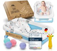 WOLKENGLÜCK® Baignoire pour bébé (bleu)