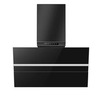 Wolkenstein Hotte aspirante WS49-90B - Noire - Largeur : 90 cm - Ouverture automatique