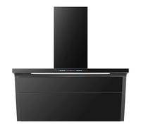 Wolkenstein Hotte aspirante WS55-90 GCB | Noire | Largeur 90 cm | Fonction ouverture automatique