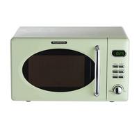 Wolkenstein Micro-ondes rétro WMW720 I Puissance micro-ondes 700 W I Chambre de cuisson 20 l I5 niveaux de puissance I 8 programmes de cuisson Fonction décongélation I Boîtier en métal I Plateau