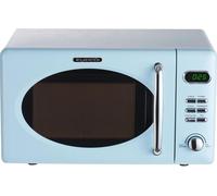WOLKENSTEIN Rétro Micro-ondes Four à micro-ondes WMW720 LB bleu 700 Watt