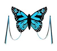 Wolkenstürmer - Bella Butterfly - BLEU - Cerf-Volant PAPILLON à 1 Ligne - pour Enfants