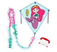 Wolkenstürmer® Eddy Dragon sirène pour enfant - Insert sirène prêt à voler avec poignée et cordon de 40 m - Cerf-volant pour enfants à partir de 3 ans