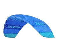 Wolkenstürmer Paraflex Basic 1.7 - Aile de Traction, Bleu - Prêt a Voler - cerf-Volant 2 Lignes pour débutants et Enfants à partir de 8 Ans - Aile de Kitesurf