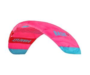 Wolkenstürmer Paraflex Basic 1.7 Cerf-Volant Pilotable, Polyester Ripstop 70D, Rose, 170 cm, Dès 14 Ans, 2 Lignes 45 kg