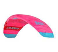 Wolkenstürmer Paraflex Basic (rose-rouge) - Tapis de direction à deux lignes prêt à l'emploi avec laisses Dyneema et passants de vol - Cerf-volant pour débutants pour enfants