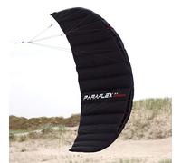 Wolkenstürmer- Paraflex Speed Cerf Volant (Noir) - pour de Hautes Vitesses - Prêt à Voler