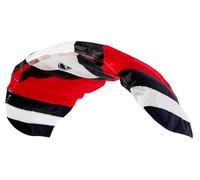 Wolkenstürmer Paraflex Sport 1.7 Cerf-Volant, Rouge - Aile de Traction - Tapis de Pilotage avec des Fils résistant aux déchirures