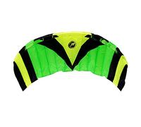 Wolkenstürmer Paraflex Sport 1.7 Cerf-Volant, Vert - Aile de Traction - Tapis de Pilotage avec des Fils résistant aux déchirures
