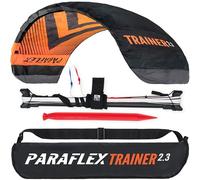 Wolkenstürmer Paraflex Trainer 2.3 Aile de Kitesurf - Orange Fluo - - 3 Lignes cerf-Volant en complément Mountain Board - Aile de Traction