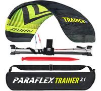 Wolkenstürmer Paraflex Trainer 3.1 - Jaune Fluo - Aaile de Kitesurf - 3 Lignes cerf-Volant en complément Mountain Board - Aile de Traction