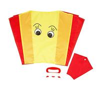 Wolkenstürmer Sled Karlchen Cerf-Volant pour Enfant Jaune - 1 Laisse sans Armature