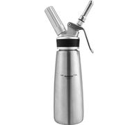 Wolketon Distributeur de crème Whipped en acier inoxydable Siphon à crème 3 becs Chauffe-crème 0.5L Kitchen