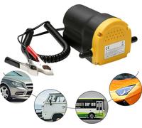Wolketon pompe d'aspiration d'huile 12V | 60 Watt | 4l/min - pompe d'aspiration d'huile pompe pompe diesel électrique