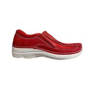 Wolky - 570 Loafer - Femme - Chaussures - Rouge - Taille: 41 EU