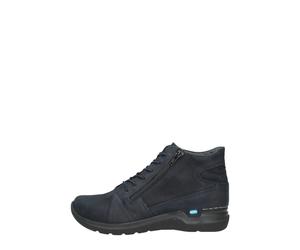 Wolky - Pourquoi des bottes à lacets - Femme - Chaussures - Bleu - Taille: 40 EU