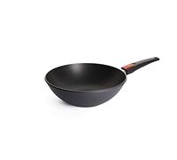 Woll 11030DPS Diamond Lite Poêle Wok/poêle, diamètre 30 cm, Hauteur 10 cm avec Manche Amovible