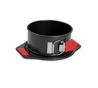 Woll - Bakeware moule à charnière Ø 15 cm - fond étanche, antiadhésif, poignées en silicone - sans PFAS - acier aluminisé - jusqu’à 230 °C - noir