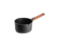 WOLL Casserole à manche en bois 18cm ECO-LOGIC Antiadhésif noir