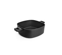 WOLL - Casserole carrée Eco Logic QXR 28 x 28 cm, hauteur 11 cm, avec 2 poignées - antiadhésive sans PFAS, compatible four et induction - plat à gratin carré