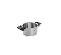 WOLL - Concept faitout Ø 18 cm en acier inoxydable avec couvercle, 2,5 l - induction - tous feux - compatible four jusqu’à 200 °C - coloris argent