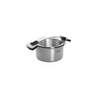 WOLL - Concept PRO faitout Ø 20 cm inox avec couvercle, hauteur 11,5 cm, 3,5 l - induction - tous feux - compatible four jusqu’à 220 °C - argenté