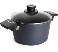 Woll "Diamond Lite" Faitout, Ø 24 cm, 13,5 cm de haut, 5,0 litres, avec couvercle en box - convient pour l'induction