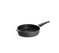 Woll Diamond Lite sauteuse en fonte - Induction -, Ø 26 cm, hauteur 7 cm, avec manche amovible - Convient à tous les types de cuisinières, antiadhésif, fonte d'aluminium