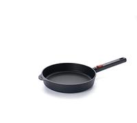 Woll Diamond Logic XR Poêle plate à induction, diamètre : 24 cm, hauteur : 5 cm, avec manche amovible, convient à tous les types de feux, fonte d'aluminium, revêtement anti-adhésif, passe au four,