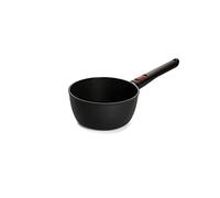 Woll Eco Lite Casserole inductive Ø 18 cm, hauteur 9,5 l, avec manche amovible - Convient pour tous les types de plaques de cuisson, 100% aluminium recyclé, passe au four, noir