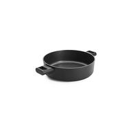Woll Eco Logic QXR Casserole ronde avec 2 poignées latérales - Induction - Ø 28 cm, hauteur 8 cm - Convient pour tous les types de feux, sans PFAS, revêtement anti-adhésif, fonte d'aluminium, passe au