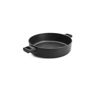 Woll Eco Logic QXR Casserole ronde avec 2 poignées latérales - Induction - Ø 32 cm, hauteur 8 cm - Convient pour tous les types de feux, sans PFAS, revêtement anti-adhésif, fonte d'aluminium, passe au
