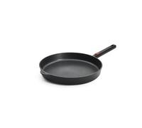 Woll Eco Logic QXR Poêle plate, en fonte, inductive, diamètre : 32 cm, hauteur : 5 cm, avec manche amovible, convient à tous les types de feux, sans PFAS, revêtement anti-adhésif, en fonte d'aluminium