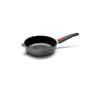 Woll Diamond Lite sauteuse en fonte - Induction -, Ø 32 cm, hauteur 7 cm, avec manche amovible - Convient à tous les types de cuisinières, antiadhésif, fonte d'aluminium