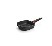 Woll Titanium Nowo Poêle carrée en fonte avec manche amovible 20 x 20 cm Hauteur 6,5 cm