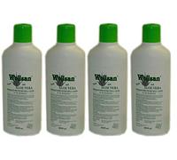 Wollsan Lessive pour laine à l'aloe vera et à la lanoline (4 x 1000 ml)