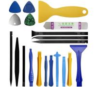 WOLMIK Lot de 20 outils de réparation pour téléphone portable, écran LCD incurvé de 0,1 mm, en métal durable, plastique antistatique, outil d'ouverture pour téléphone portable, réparation électronique