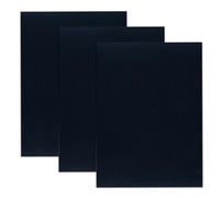 WOLMIK Lot de 3 patchs de réparation pour doudoune, patchs de réparation en nylon, ruban de réparation auto-adhésif imperméable pour sacs, imperméables, tente, vêtements, 20 x 15 cm (noir)