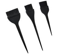 WOLMIK Lot de 3 pinceaux de coloration cheveux, brosse de teinture cheveu, outils applicateurs, pour la coloration des cheveux