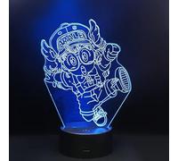Wolostore Lampe LED Anime Manga Arale Dr. Slump Changement de couleur USB Veilleuse et décoration
