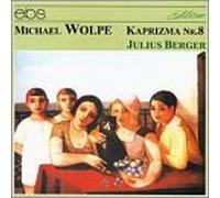 Wolpe: Kaprizma No. 8 for Solo Cello with Flute, Clarinet, Guitar, Percussion, and String Quintet