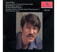 Wolpe/Pleskow/Davies:Piano Music by David Holzman (1993-03-18)