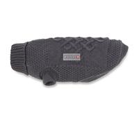 Wolters Chandail Tricoté Tristan Graphite pour Petit Chiens, Chaud & Facile
