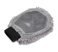 Wolters Cleankeeper Gant Sec Gris Clair 26x20cm Gant Pour Chiens Toilettage
