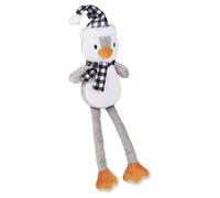 Wolters Jouet Pour Chien Pingouin Gris/Blanc 50x15Cm Gamme De Noël Peluche