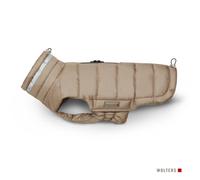 Wolters Matelassée Confortable Taupe pour Teckel - Chaud Manteau Chien Automne /