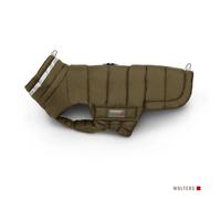 Wolters Matelassée Confortable Teckel Olive Chaud Chien Automne Hiver 100%