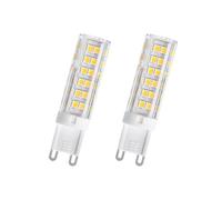 WOLTHID G9 Led Ampoule 7W 220V Ac Blanc Froid 6500K 360° Angle de faisceau 20-40W Base en céramique de remplacement halogène G9 Non dimmable,7W-2PCS,Blanc froid 6500K