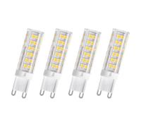 WOLTHID G9 Led Ampoule 7W 220V Ac Blanc Naturel 4000K 360 ° Angle de faisceau 20-40W Base en céramique halogène de remplacement G9 Non dimmable,7W-4PCS,Blanc Naturel 4000K